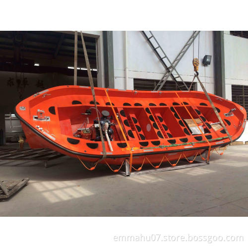 SOLAS approved open type life boat 42 persons